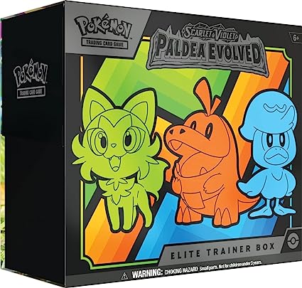 Pokemon Scarlet & Violet Paldea Evolved Elite Trainer Box