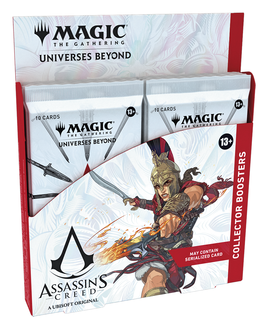 MAGIC THE GATHERING: UNIVERSES BEYOND: ASSASSINS CREED COLLECTOR BOOSTER (12CT)