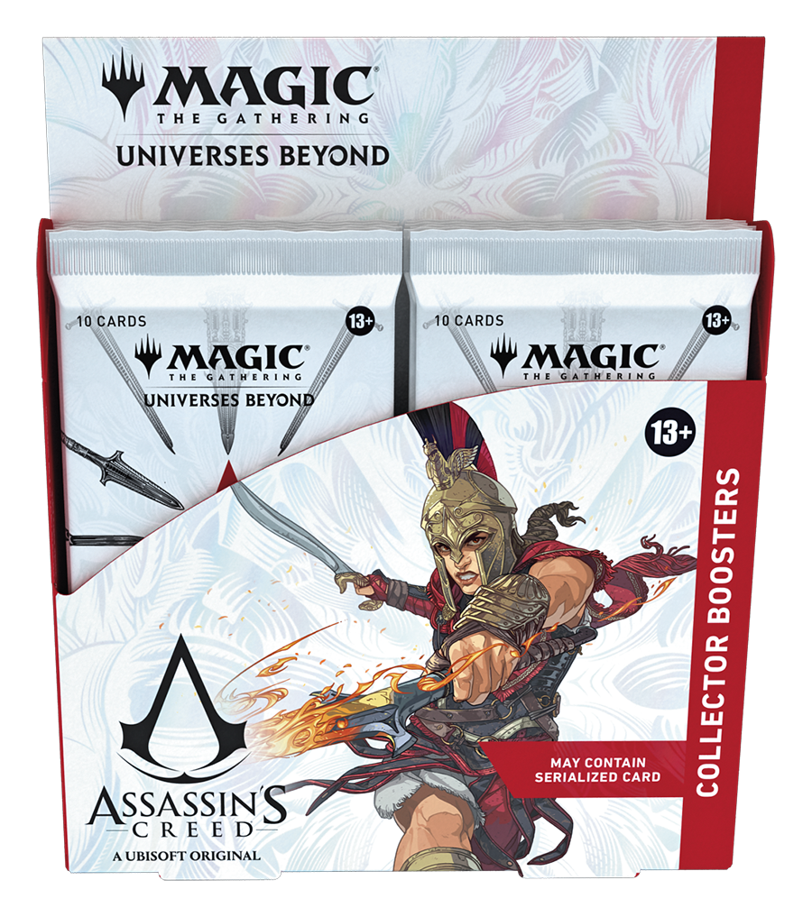 MAGIC THE GATHERING: UNIVERSES BEYOND: ASSASSINS CREED COLLECTOR BOOSTER (12CT)