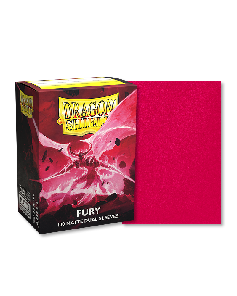 Dragon shield 100 MATTE DUAL Sleeves [Fury]