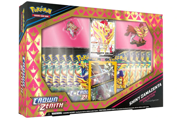 Crown Zenith Shiny Zamazenta Premium Figure Collection